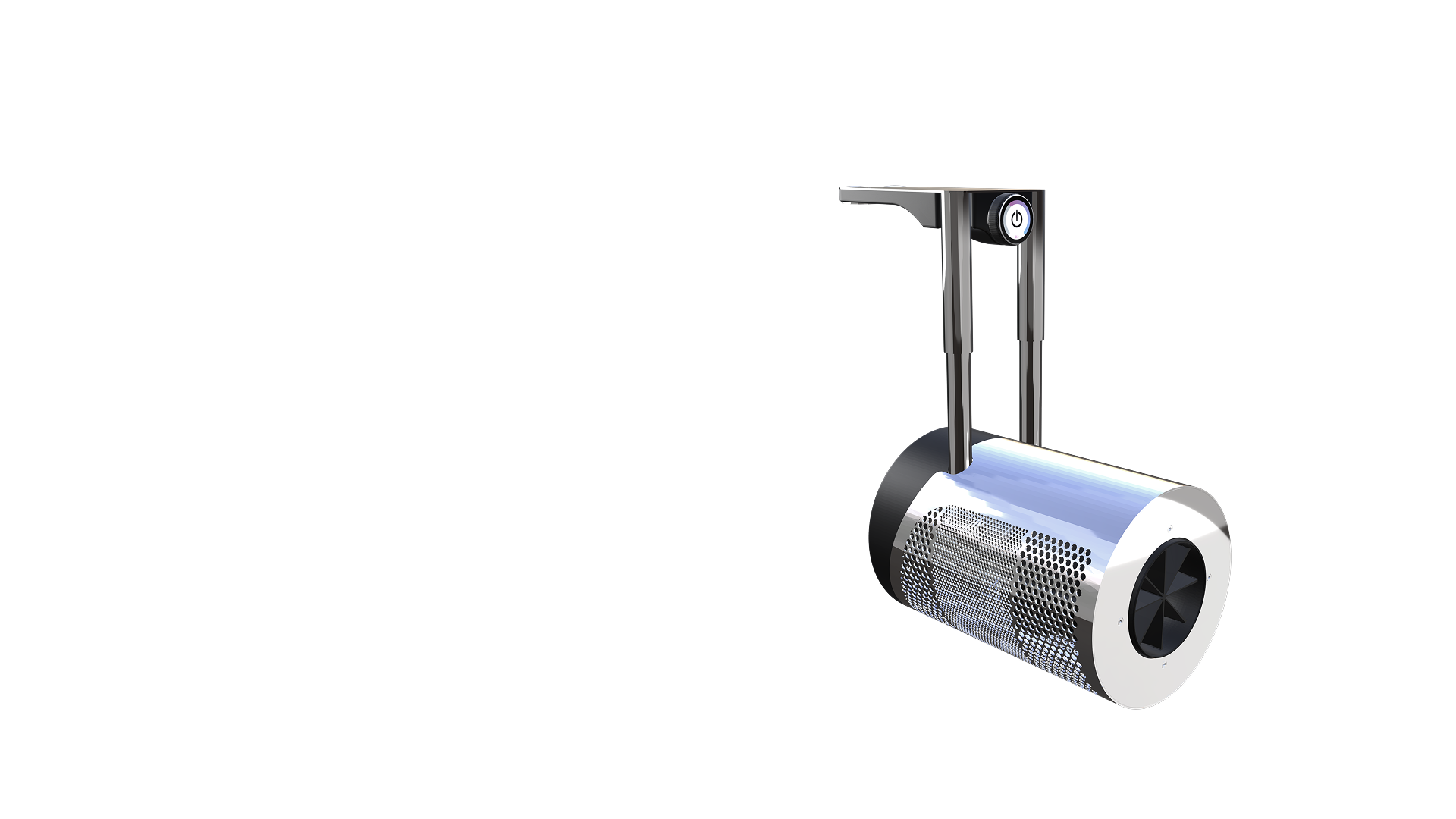 Turbine de nage à contre-courant Flonity Pulse vue de face